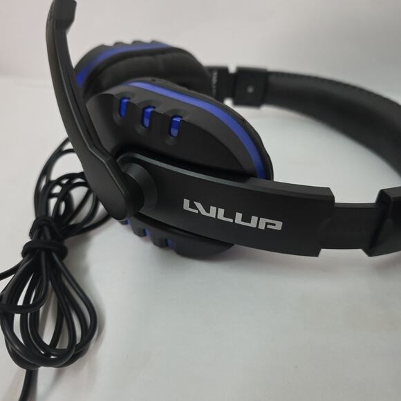 Lot Of 2 Gaming Headsets 1 Wired LVLUP And 1 Wireless Binnune Working - Picture 6 of 11